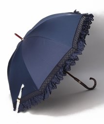 POLO RALPH LAUREN(umbrella)(ポロラルフローレン（傘）)/晴雨兼用日傘　エンブフリル/ネイビーブルー
