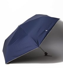 POLO RALPH LAUREN(umbrella)(ポロラルフローレン（傘）)/晴雨兼用折りたたみ日傘　ワンポイント刺繍/ディープブルー