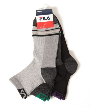 FILA socks Mens/ショートソックス 3足組 メンズ/505932925