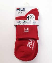 FILA socks Mens/アーチフィット リブショートソックス 2足組 メンズ/505932927