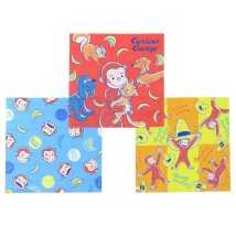 cinemacollection/おさるのジョージ ランチクロス ランチーフ3P わいわいビビット 新入学 丸眞 お弁当包み 中学生 小学生 絵本キャラクター グッズ /505972195