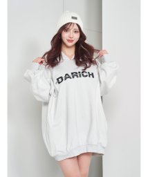 Darich(Darich)/ラメスウェットフーディ/WHT