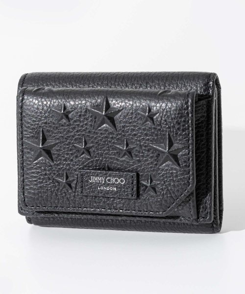 セール】ジミーチュウ JIMMY CHOO BEALE EMG 三つ折り財布 メンズ 財布 