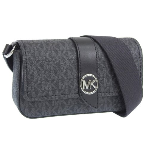 MICHAEL KORS マイケルコース GREENWICH EW XS グリニッチ イースト ウェスト MKシグネチャー 斜めがけ ショルダー バッグ XSサ 