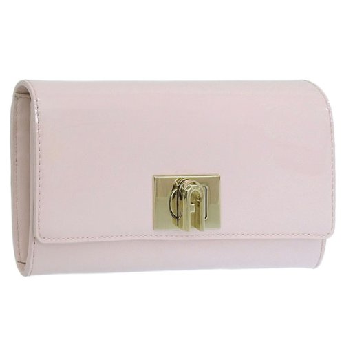 FURLA(フルラ)/FURLA フルラ FURLA 1927 CONTINENTAL WALLET コンチネンタル 長財布/ピンク