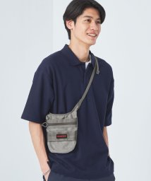 green label relaxing(グリーンレーベルリラクシング)/【別注】＜BRIEFING＞GLR リップストップ デイ トリッパー ミニ ショルダー バッグ/MD.GRAY