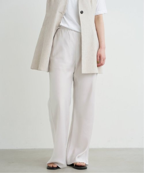 フィブリルサテン イージーパンツ 160cm