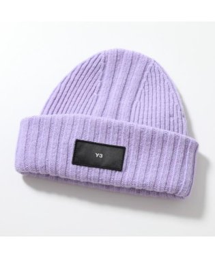 Y-3/Y－3 ニット帽 BEANIE ビーニー ロゴパッチ リブ/505975957