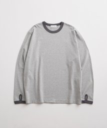 ADAM ET ROPE'/ルーズシルエット リンガー ロングスリーブ Tee / ロングシーズン着用/505976011