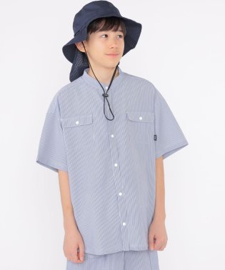 SHIPS KIDS/SHIPS KIDS:140～160cm /〈UVカット/吸水速乾〉ドライタッチ ストライプ シャツ/505976139