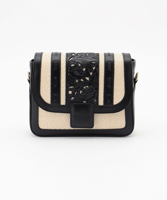 GRACECONTINENTAL Cutwork mini Bag ブラック F GRACECONTINENTAL Cutwork mini Bag ブラック F