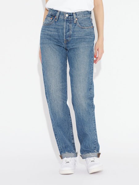 501(R) ジーンズ FOR WOMEN ミディアムインディゴ QUOTIDIAN TRANS 