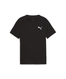 PUMA(プーマ)/キッズ ボーイズ エヴォストライプ 半袖 Tシャツ 120－160cm/PUMABLACK