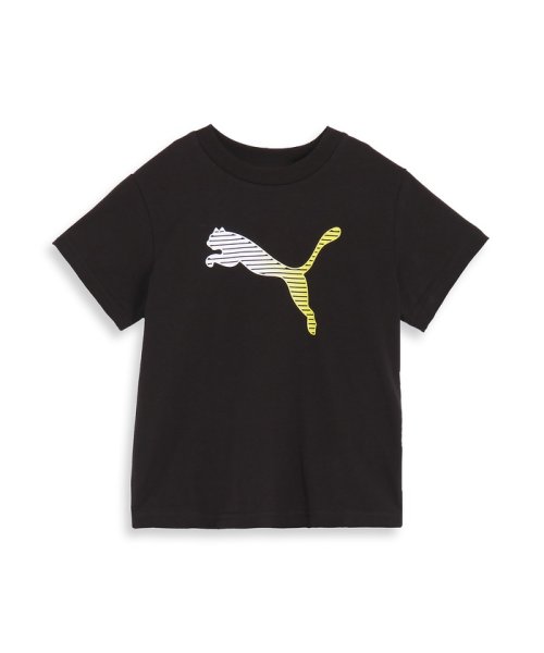 PUMA(プーマ)/キッズ ボーイズ ESSプラス MX NO1 ロゴ リラックス 半袖 Tシャツ 120－160cm/PUMABLACK