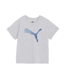 PUMA(プーマ)/キッズ ボーイズ ESSプラス MX NO1 ロゴ リラックス 半袖 Tシャツ 120－160cm/LIGHTGRAYHEATHER