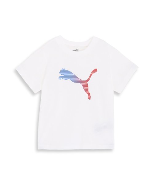 PUMA(プーマ)/キッズ ボーイズ ESSプラス MX NO1 ロゴ リラックス 半袖 Tシャツ 120－160cm/PUMAWHITE