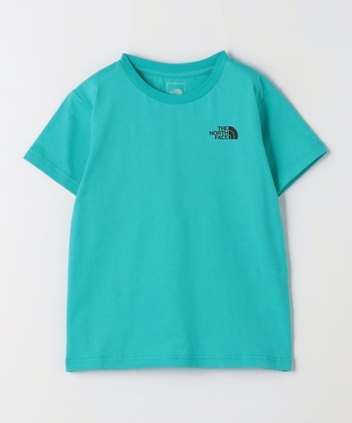 green label relaxing （Kids）(グリーンレーベルリラクシング（キッズ）)/＜THE NORTH FACE＞バック スクエアロゴ Tシャツ 110cm－130cm/KELLY