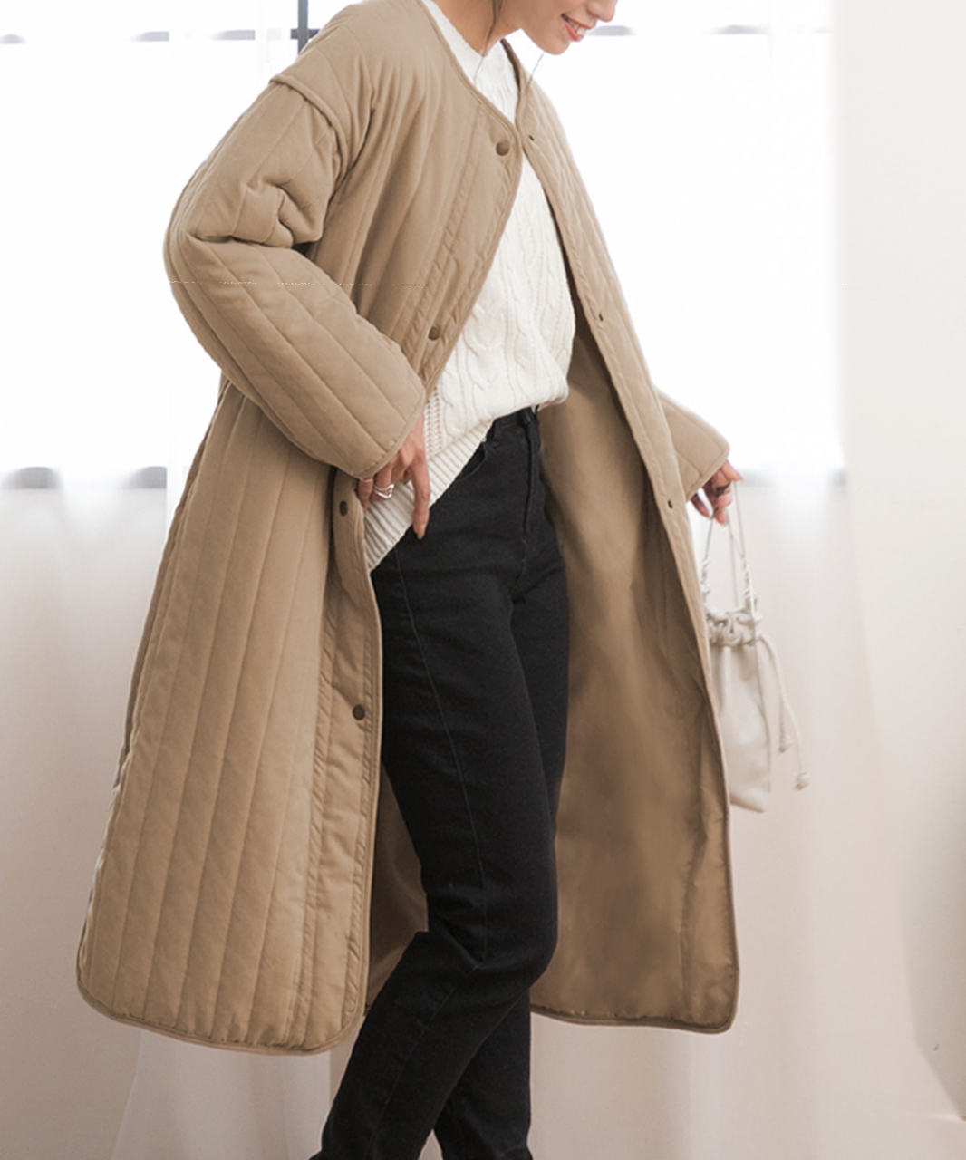 新品 新作 IENA イエナ コクーンショート ダッフルコート