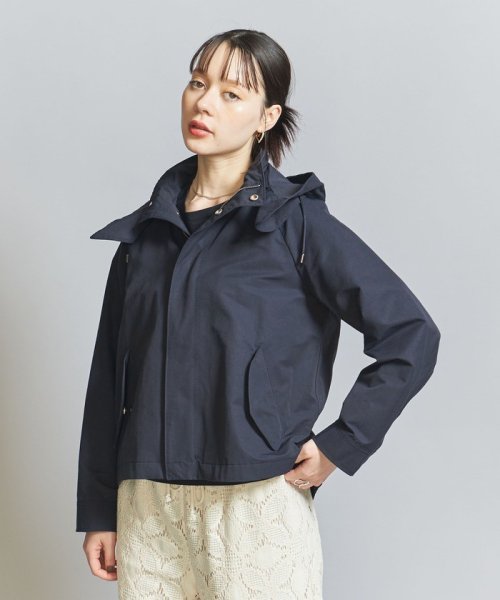 BEAUTY&YOUTH UNITED ARROWS(ビューティーアンドユース　ユナイテッドアローズ)/グログランフード マウンテンパーカー －2WAY/撥水加工－/NAVY