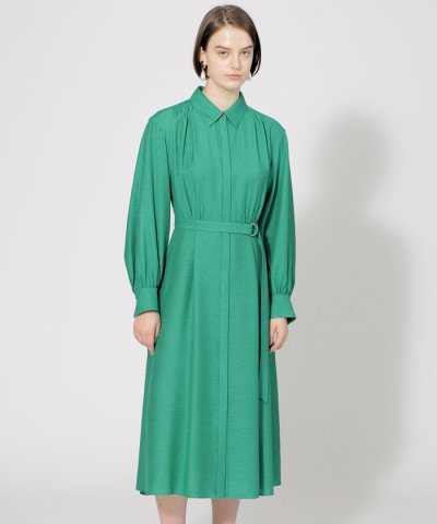 【EPOCA STORIA】 ドビークロス シャツドレス 《WEB＆EPOCA