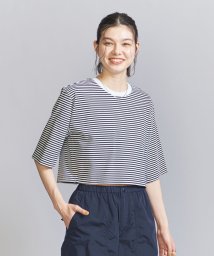 BEAUTY&YOUTH UNITED ARROWS(ビューティーアンドユース　ユナイテッドアローズ)/コットン クロップド クルーネック Tシャツ/その他1