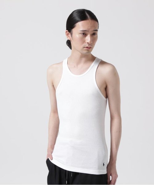 LHP(エルエイチピー)/POLO RALPH LAUREN/ポロ ラルフローレン/Rib Tank Top/タンクトップ/ホワイト