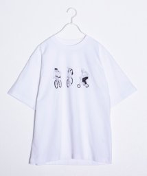 FREDYMAC(フレディマック)/【FREDYMAC/フレディマック】SKATEBOARD/BICYCLE/WALK THE DOG プリントTシャツ マックT/ホワイト系その他2