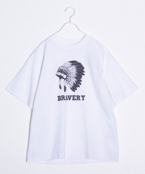 FREDYMAC(フレディマック)/【FREDYMAC/フレディマック】BEAVERY ロゴプリントTシャツ マックT/ホワイト