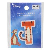 cinemacollection/くまのプーさん ワッペン アルファベットワッペン T ティガー ディズニー 社コッカ 手芸用品 キャラクター グッズ /505975508