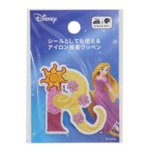 cinemacollection/塔の上のラプンツェル ワッペン アルファベットワッペン R ディズニープリンセス 社コッカ 手芸用品 キャラクター グッズ /505975518