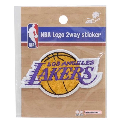 cinemacollection(シネマコレクション)/NBA ワッペン ロゴ刺繍ステッカー Los Angeles Lakers ロサンゼルス レイカーズ 社コッカ 手芸用品 スポーツ グッズ /その他