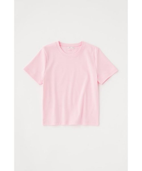 moussy(マウジー)/SUVIN GIZA BASIC Tシャツ/L/PNK1