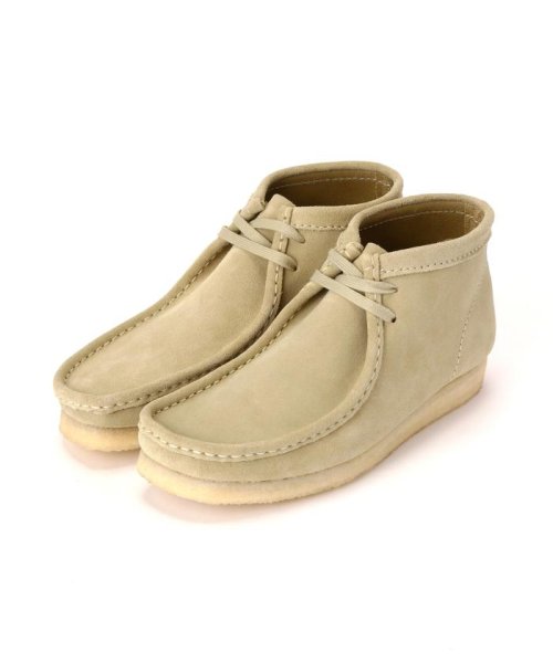 AVIREX(AVIREX)/《Clarks/クラークス》Wallabee Boot / ワラビーブーツ メープルスエード/ベージュ