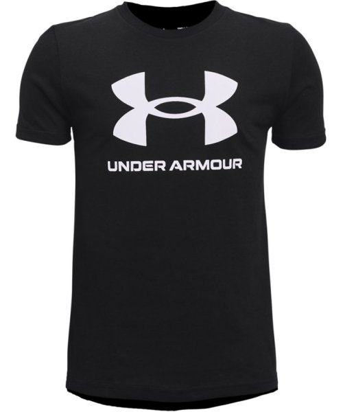 UNDER ARMOUR(アンダーアーマー)/UNDER　ARMOUR アンダーアーマー UAスポーツスタイル ロゴ ショートスリーブTシャツ /ブラック