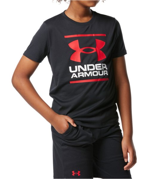 UNDER ARMOUR(アンダーアーマー)/UNDER　ARMOUR アンダーアーマー UA テック ショートスリーブ Tシャツ＆ショーツセッ/ブラック