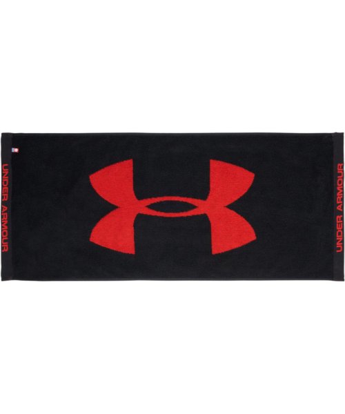 UNDER ARMOUR(アンダーアーマー)/UNDER　ARMOUR アンダーアーマー UA タオル 2．0 Mサイズ 34×84cm コットン 吸汗速乾 /レッド