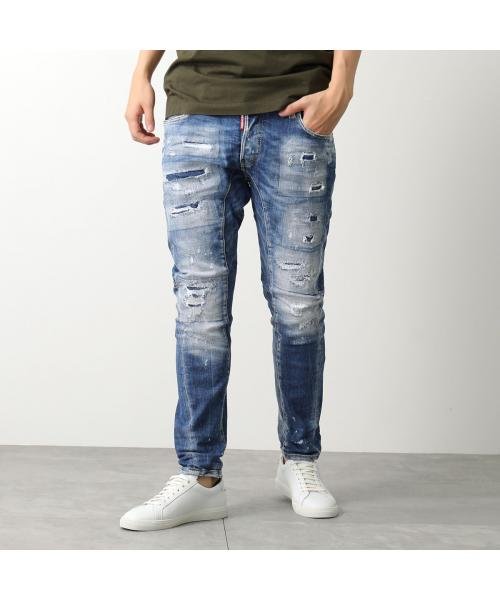 DSQUARED2 ジーンズ TIDY BIKER JEAN S74LB1438 S30872 - 国産日本製 