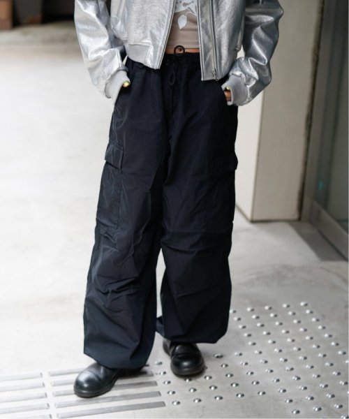 JOINT WORKS(ジョイントワークス)/【ALPHA INDUSTRY/アルファーインダストリー】 BALOON WIDE CARGO PANTS/ブラック