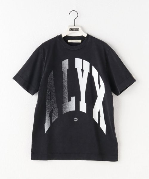 PULP(パルプ)/【1017 ALYX 9SM / 017 アリクス 9SM】LOGO PRINT GRAPHIC T－SHIRT/ブラックA