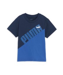 PUMA(プーマ)/キッズ ボーイズ プーマ パワー MX 半袖 Tシャツ A 120－160cm/CLUBNAVY