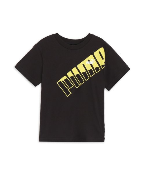 PUMA(プーマ)/キッズ ボーイズ プーマ パワー MX 半袖 Tシャツ B 120－160cm/PUMABLACK