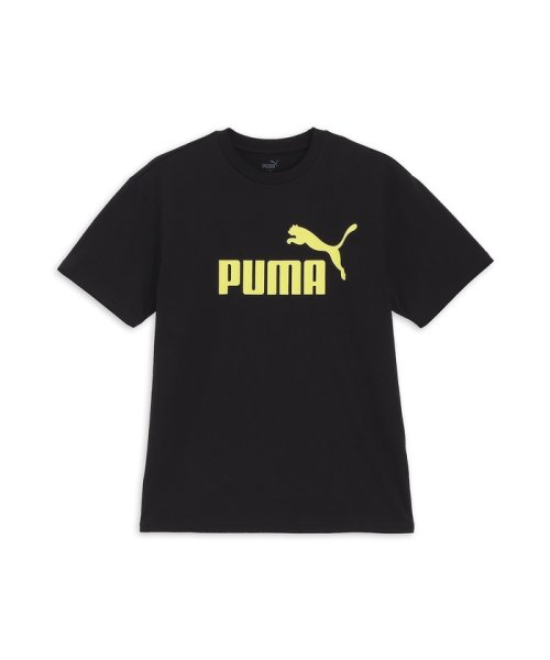 PUMA(PUMA)/メンズ ESS+ MX NO1 ロゴ リラックス 半袖 Tシャツ/PUMABLACK
