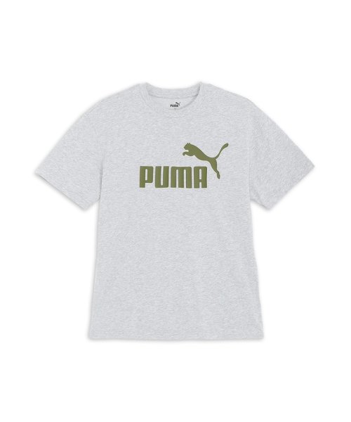 PUMA(PUMA)/メンズ ESS+ MX NO1 ロゴ リラックス 半袖 Tシャツ/LIGHTGRAYHEATHER