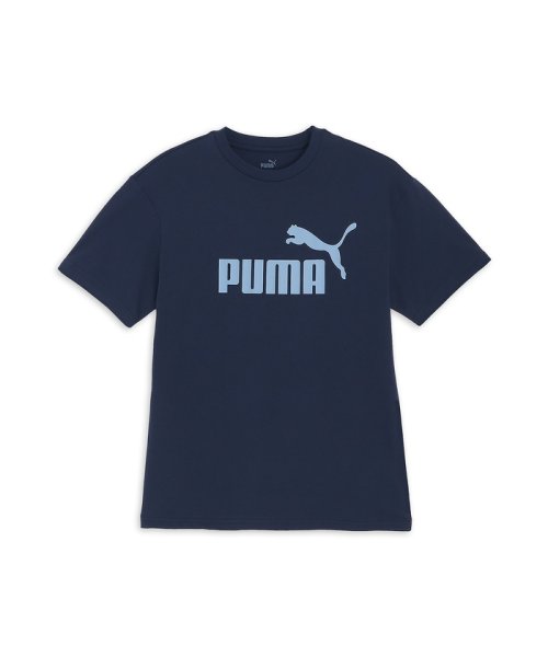PUMA(PUMA)/メンズ ESS+ MX NO1 ロゴ リラックス 半袖 Tシャツ/CLUBNAVY