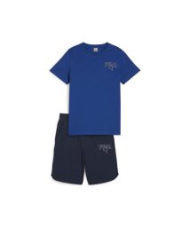 PUMA/キッズ ボーイズ プーマ スクアッド 半袖 Tシャツ アンド ショーツ セット 120－160cm/505977496