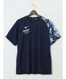 GRAND-BACK(グランバック)/【大きいサイズ】ミズノ/MIZUNO N－XＴ Tシャツ メンズ Tシャツ カットソー カジュアル インナー ビジネス ギフト プレゼント/ネイビー