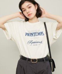 ROPE' PICNIC R(ロペピクニック アール)/汗染み防止/オーバーサイズプリントTシャツ/リンクコーデ/キナリ（16）