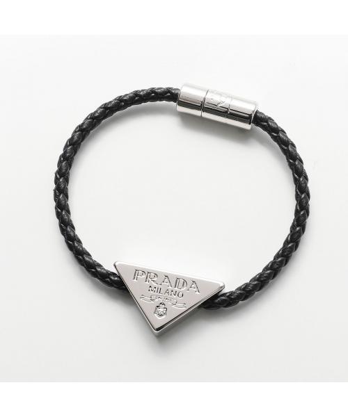 美品 PRADA のます プラダ バングル ブレスレット アクセサリー