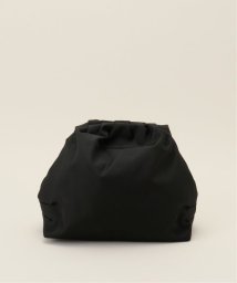 U by Spick&Span(ユーバイ　スピック＆スパン)/【WOODS】 Gather Clutch Bag/ブラック