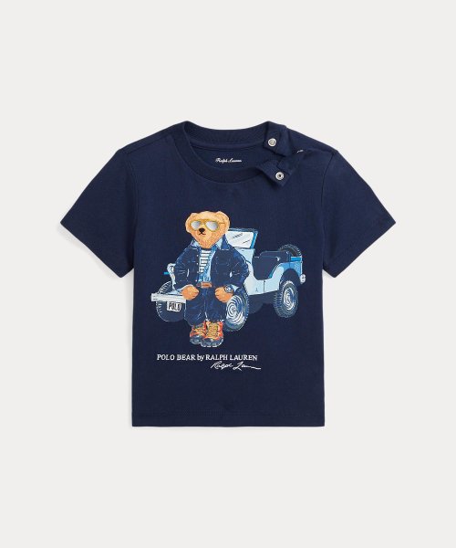 POLO RALPH LAUREN(POLO RALPH LAUREN)/(ベビー)Polo ベア コットン ジャージー Tシャツ/410ネイビー